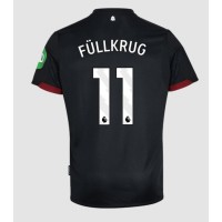 West Ham United Niclas Fullkrug #11 Bortatröja 2024-25 Korta ärmar